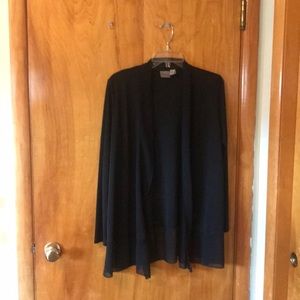 Chico’s Black Long Sleeved Cardigan